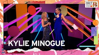 Video thumbnail of "Kylie Minogue Breaks Down Her Iconic BRITs Performance | The BRIT Awards 2024"
