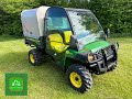 JOHN DEERE GATOR 855d 2015 4X4 ATV www.catlowdycarriages.com
