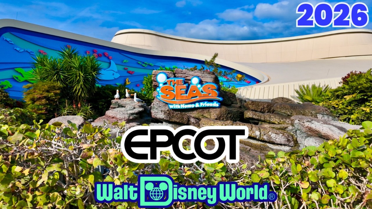 The Seas with Nemo & Friends Ride EPCOT 2026 - YouTube