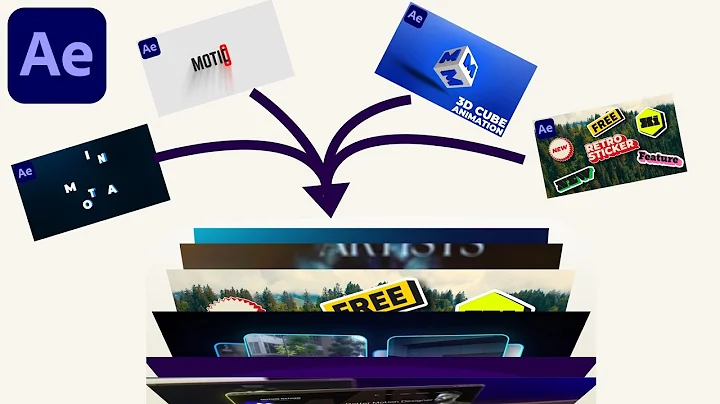 3D Image Flipping Animation in After Effects - After Effects Tutorial