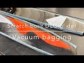 Scratch built DLG glider -Vacuum bagging wing-