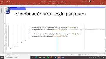 Pertemuan 11 & 12 - Pemrograman Akuntansi II
