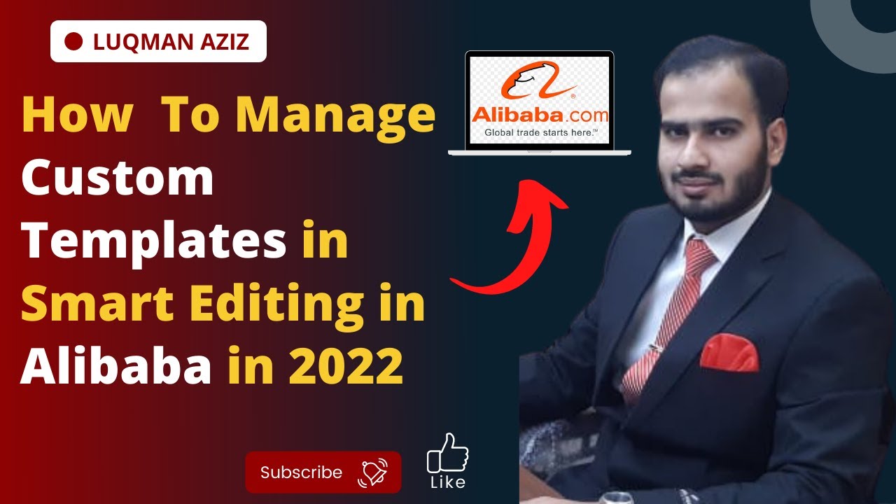 Update How To Manage Custom Template in Alibaba Seller Account in 2022 | Design Custom Templates in Alibaba