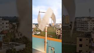 How to make a Vertical Wind Turbine at home with PVC pipes