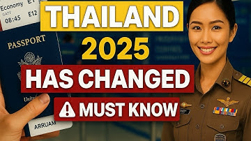 ⚠️ Thailand 2025 Has Changed — What You Must Know Before You Go