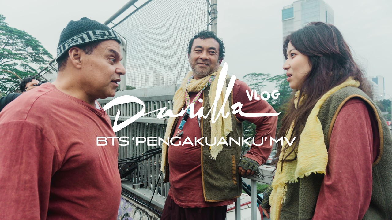 DANILLA VLOG // BEHIND THE SCENES: PENGAKUANKU MUSIC VIDEO