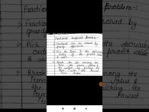 DAA lecture31 Fractional