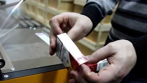 Cellophane Overwrapper SpeedStar1 with Side-Sealer