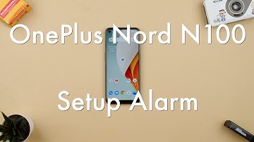 How to Set an Alarm on a OnePlus Nord N100 Phone || OnePlus Nord N100