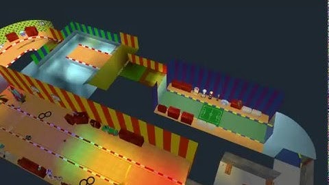 Re-Volt Custom Track Toy-Volt : Party 2 by doll265, Track View