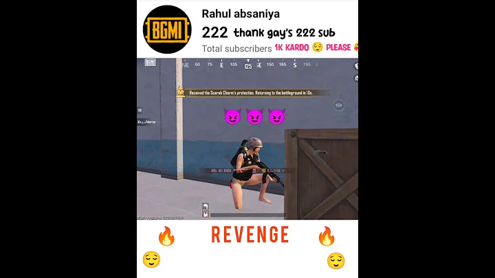 😱Revenge Time🔥🔥Bgmi Attitude status | Pubg Attitude status #shorts #bgmishorts