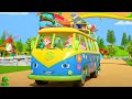 Beach Ride - Wheels on the Bus & More Vehicle Songs, Rhymes for Kids