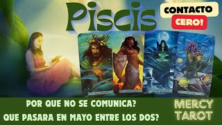 📲Piscis♓️SE COMUNICARÁ CONMIGO EN MAYO?🧐POR QUÉ NO ME HABLA?🗣️ Contacto 0️⃣ #piscis #hoy #amor