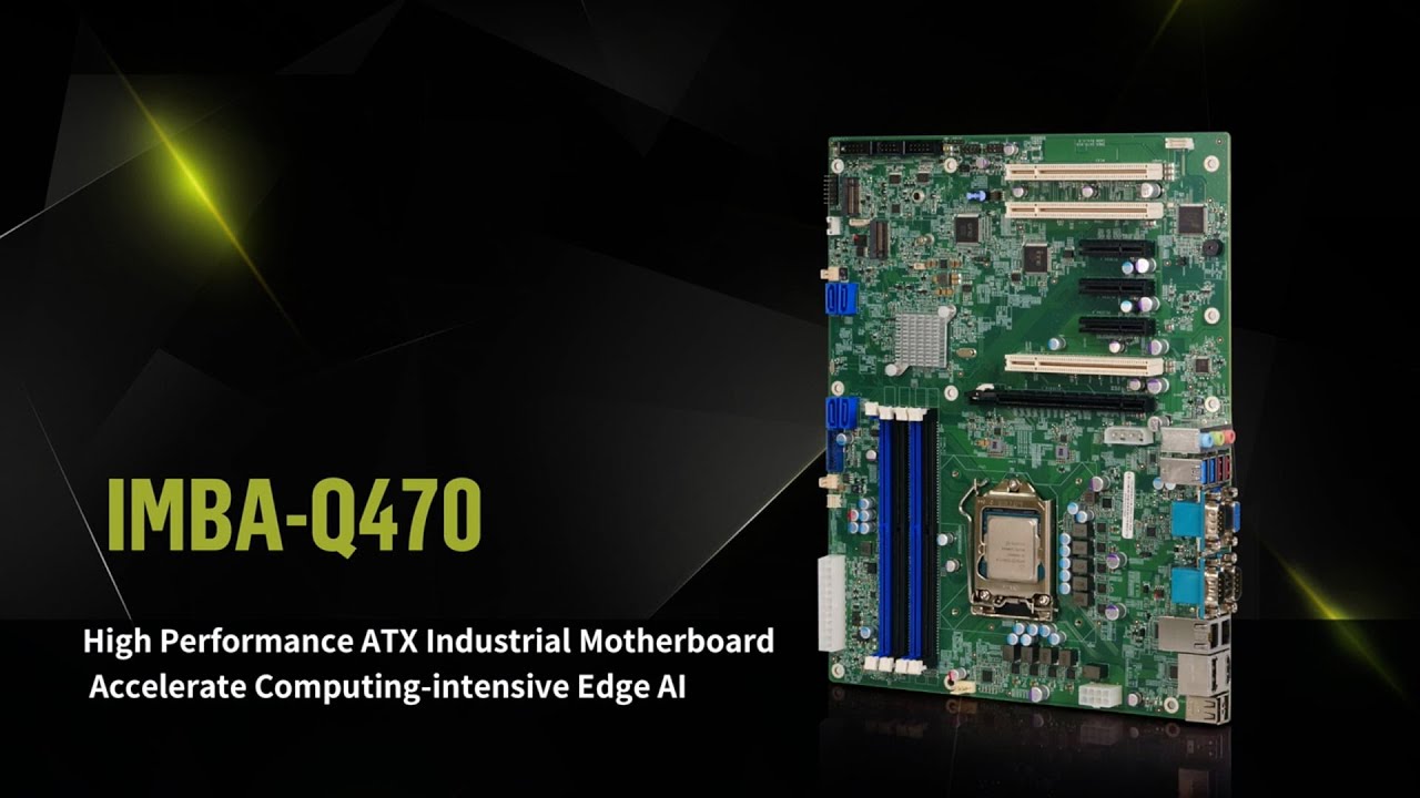 IEI IMBAQ470 ATX Motherboard Product Introduction Video YouTube