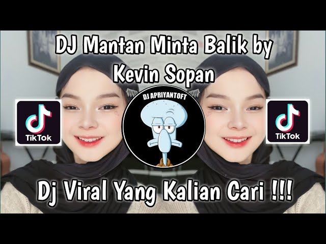 DJ MANTAN MINTA BALIK BY KEVIN SOPAN VIRAL TIK TOK TERBARU 2024 YANG KALIAN CARI class=