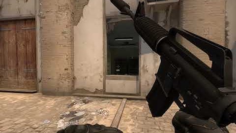 1v5 Ace with M4A1 on mirage [CSGO MM Highlights]