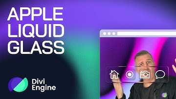 How to Add the Apple Liquid Glass Effect to Divi Using LiquidGL (Even If You Probably Shouldn’t)