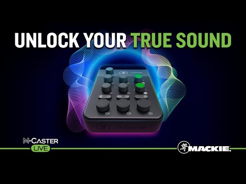 Mackie - M•Caster Live Webinar