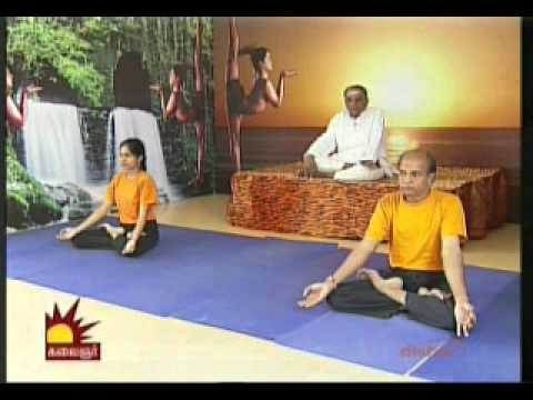 Dr Asana Andiappan Kalaignar Tv Yoga Program 29 11 2013 meditation for anxiety