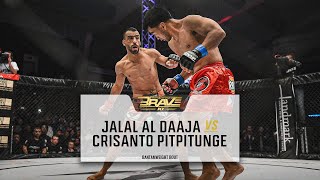 Jalal Al Daaja vs Crisanto Pitpitunge |. FREE MMA Fight | BRAVE CF 10