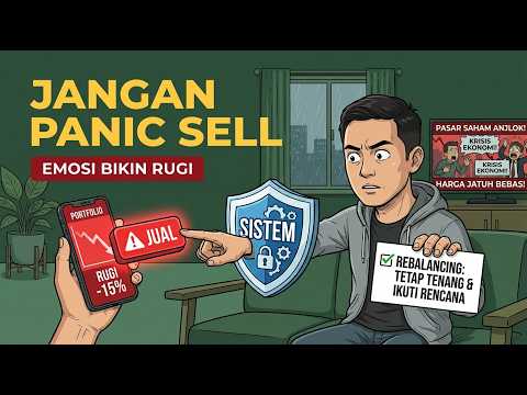 STRATEGI REBALANCING PORTOFOLIO SAAT IHSG TURUN DRASTIS | PANDUAN TENANG INVESTOR DEWASA