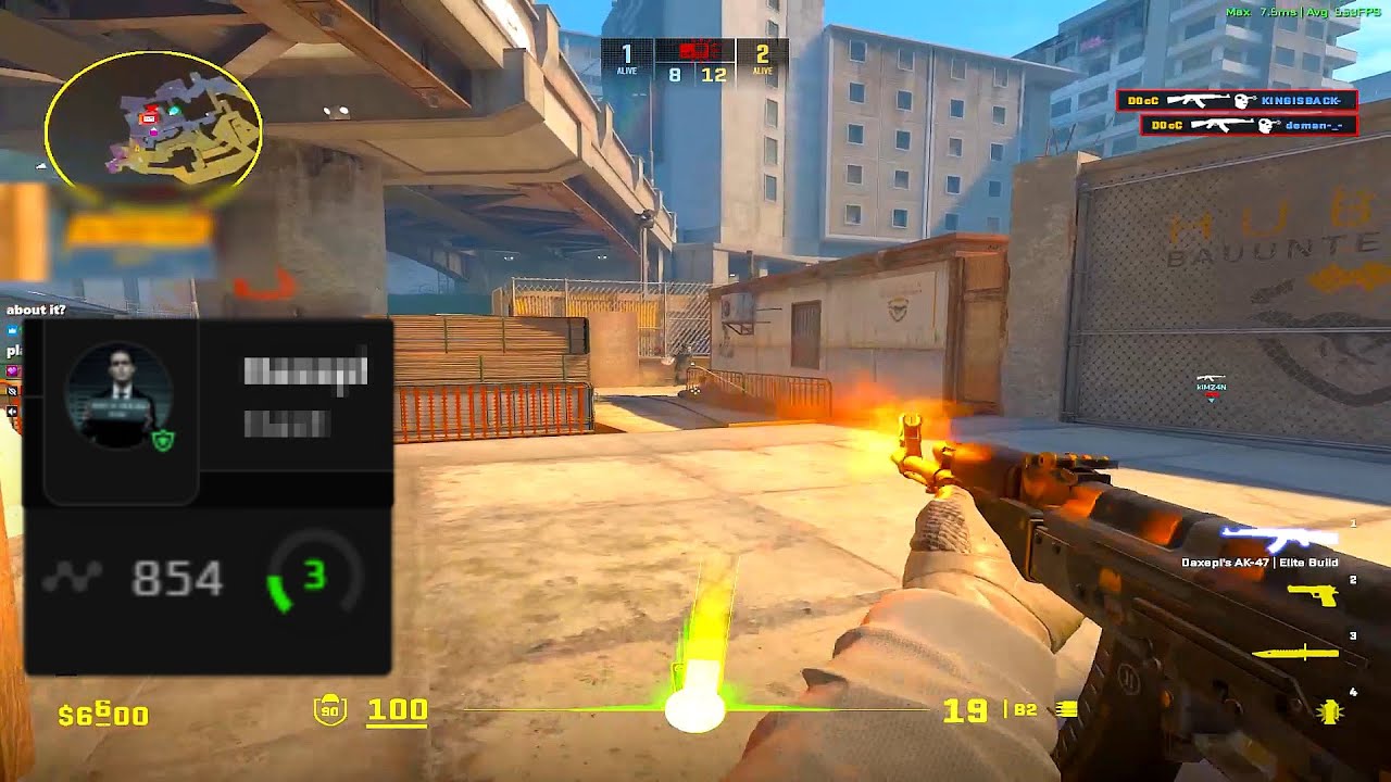 WE HAD A SMURF IN TEAM...