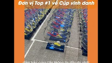 Nhà sản xuất Cúp pha lê 100% | Đảm bảo chất lượng cúp pha lê tốt nhất.