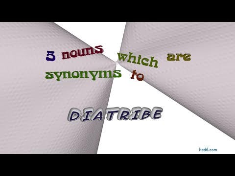 Video: Forskjellen Mellom Diatribe Og Pejorative
