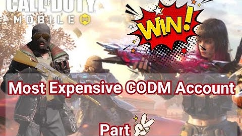 Most Expensive CODM Account part 2