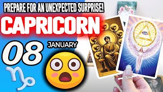Capricorn ♑😲PREPARE FOR AN UNEXPECTED SURPRISE❗🎁 horoscope for today JANUARY 8 2026 ♑ #capricorn