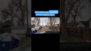 How did the Cities Graffiti Removal Program Work? #houseflip #shorts