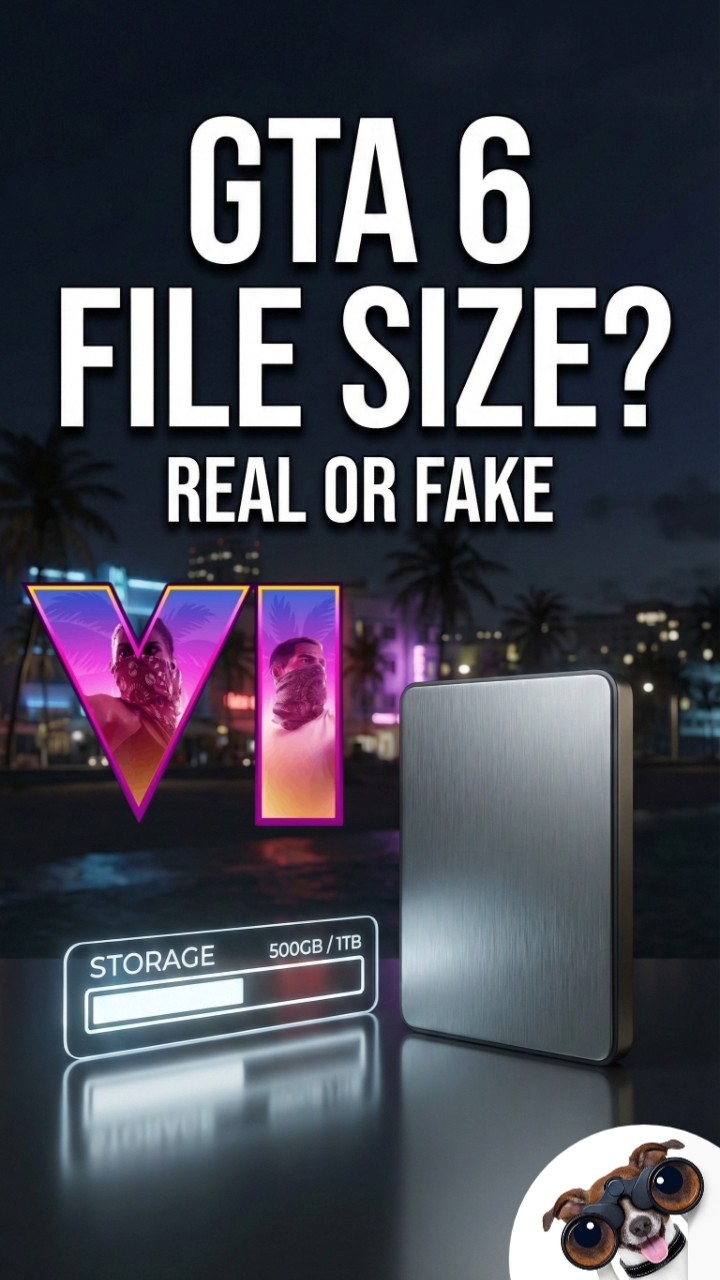 GTA 6 File Size Rumors Explained What S Actually Real Gta6 Gta5 Oardefault 