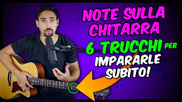 Quali sono le note delle corde della chitarra?