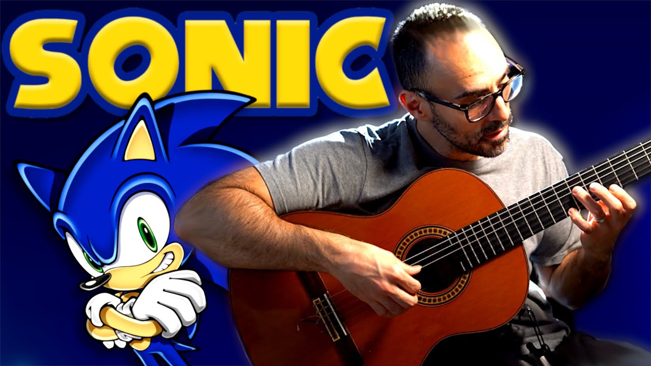 A classic SONIC tune we've been humming since the 90's | "Star Light Zone" Classical Guitar Cover