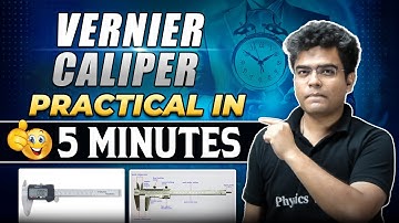 Vernier Caliper | Physics Experiment | Practical in 5 minutes | Class 11/WBCHSE
