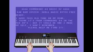 Is this an old Commodore 64 tune? - Please help me find it !