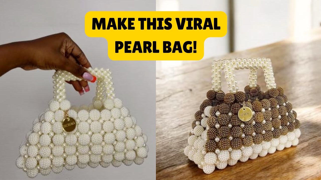 アメリヴィンテージ L BALL BEADS BAG How to Make a Bayberry Pearl Beaded Bag for Beginners | DIY Luxury