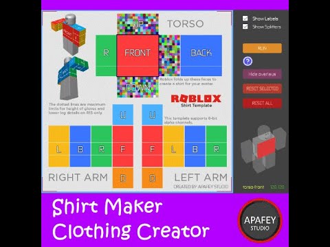 ▷ Shirt Maker - Make clothing & clothes by script in Roblox Studio! Quick  how to tutorial for plugin 