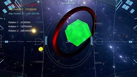 3D Space game developed in OpenGL