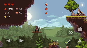 🗡️ Apple Knight 🍎 First Level Adventure | Classic Action Platformer! | No Commentary Gameplay