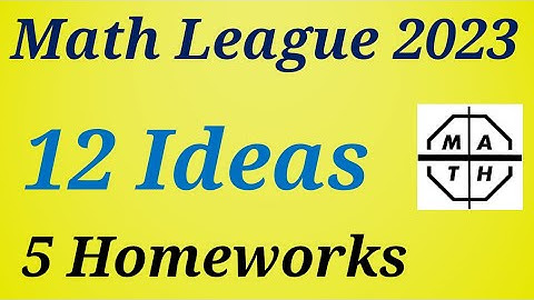 Math League 2023 2022 Problems Solutions Algebra 1 Contest 4th 5th 6th 7th 8th Grade High School