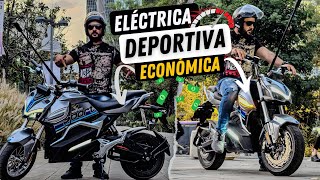 la MEJOR moto ELECTRICA en MEXICO deportiva y economica DM 06