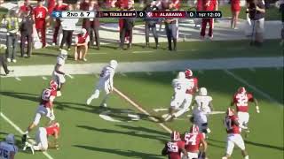 Johnny Manziel highlights vs Alabama 2012