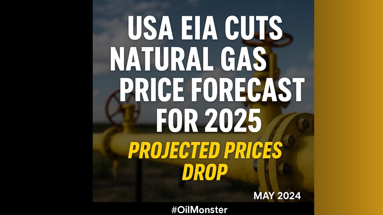 USA EIA Cuts Natural Gas Forecast for 2025 | #OilMonster - YouTube