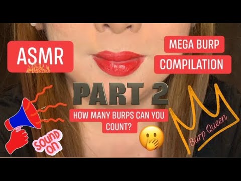 Burp Compilation PART 2  Drinking / Drinking ASMR