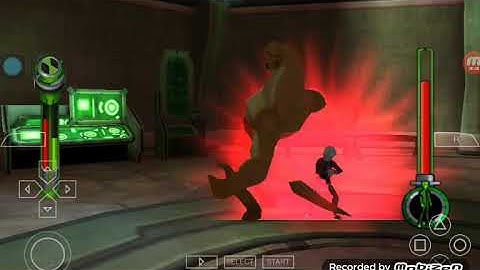 BEN 10 ALIEN FORCE VILLGAX ATTACK GAME level 6 Boss Albedo vs Ben 10 part 2