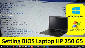 Cara Setting BIOS Laptop HP
