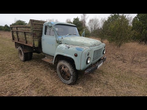 Видео: ГАЗ-52 старый но надежный. Запуск