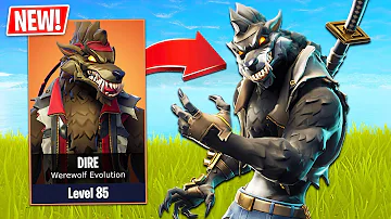 Fortnite *NEW* Werewolf Skin Evolution! (Fortnite Season 6 Gameplay - New Map, Skins & Pets!)