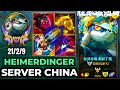 Heimerdinger Wild Rift China - Build, Runes, Season 17 - Gameplay Mystical Herald Heimerdinger